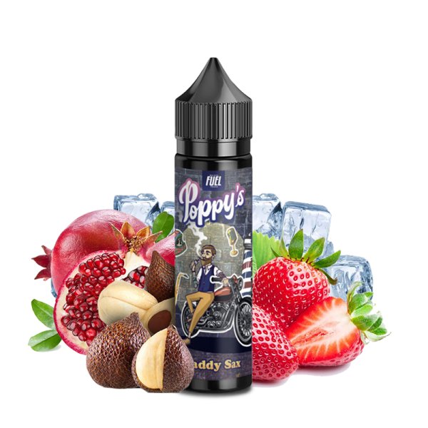 Daddy Sax 0mg 50ml - Poppy's by Maison Fuel