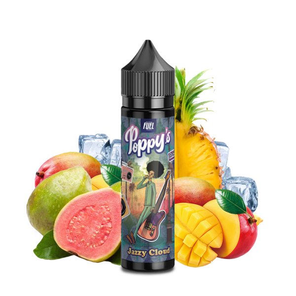 Jazzy Cloud 0mg 50ml - Poppy's by Maison Fuel