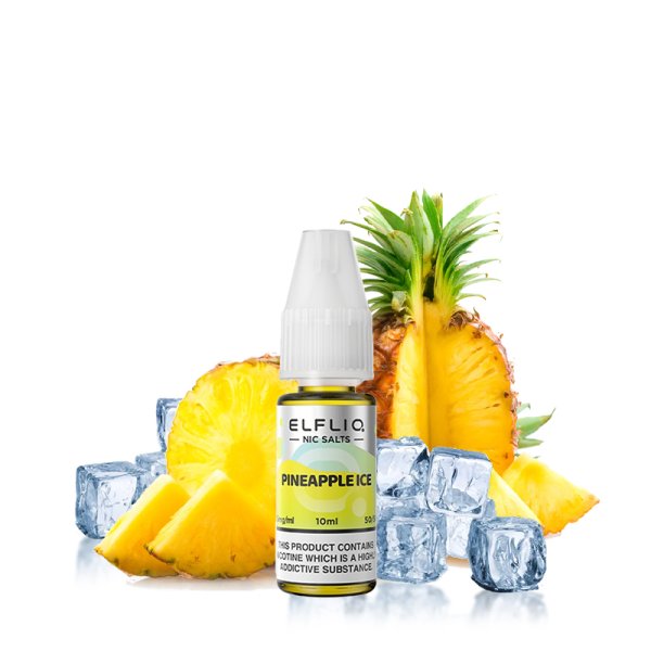 Pineapple Ice Nic Salt 10ml - Elfliq by Elfbar