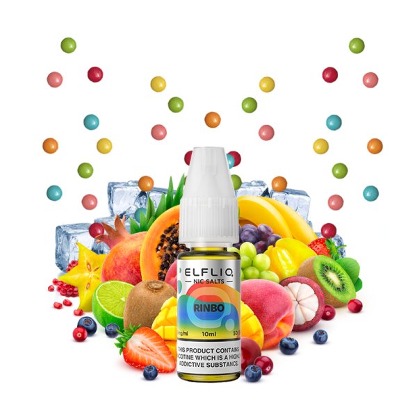 Rinbo Nic Salt 10ml - Elfliq by Elfbar