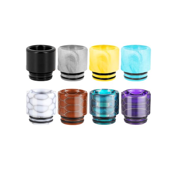 Drip Tip 810 Résin Cobra Kit A1 (8pcs) - ReeWape