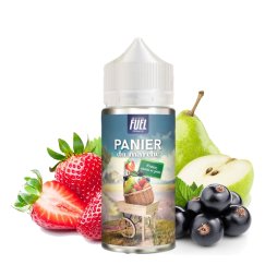 Fraise Cassis et Poire 0mg 100ml - Panier Du Marché by Maison Fuel