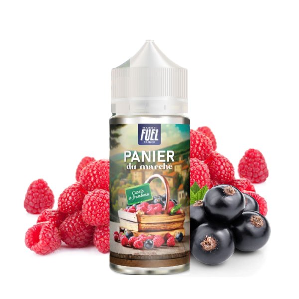 Cassis et Framboise 0mg 100ml - Panier Du Marché by Maison Fuel