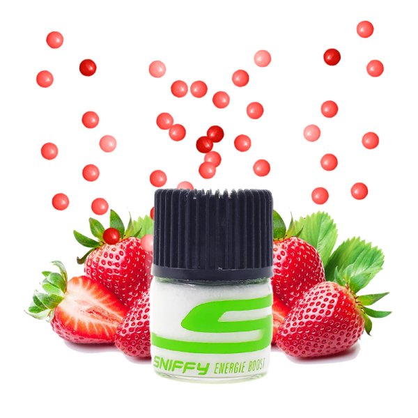 Energizing Powder Bonbon Fraise 1g - Sniffy