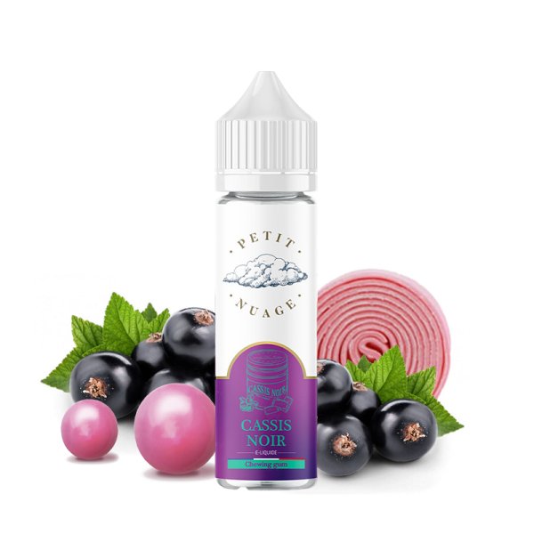 Cassis Noir 0mg 50ml - Petit Nuage