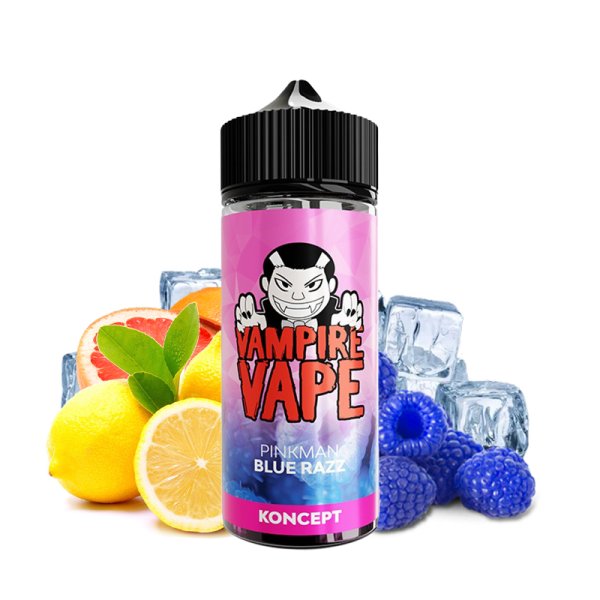 Pinkman Blue Razz 0mg 100ml - Vampire Vape