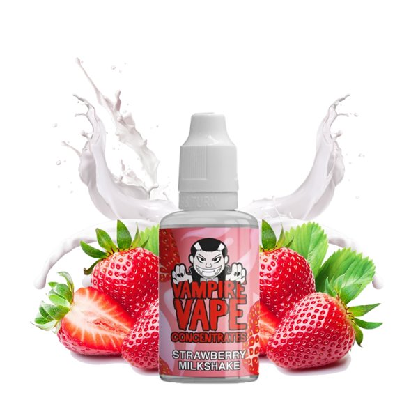 Concentrate Strawberry Milkshake 30ml - Vampire Vape