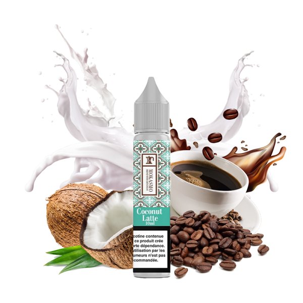 Coconut Latte Nic salts 10ml - Aisu Mokasmo by Zap Juice