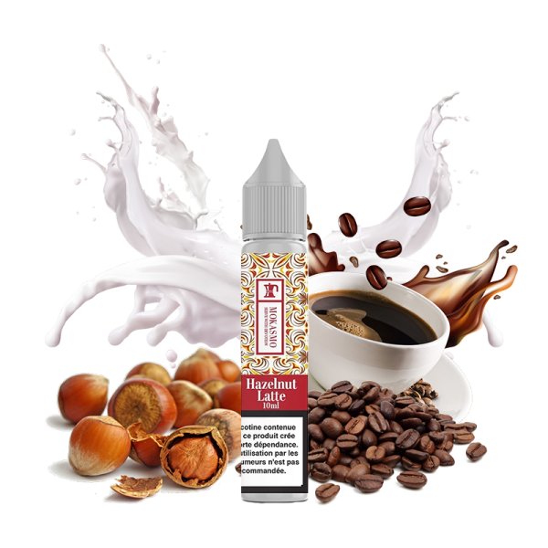 Hazelnut Latte Sel de Nicotine 10ml - Aisu Mokasmo by Zap Juice