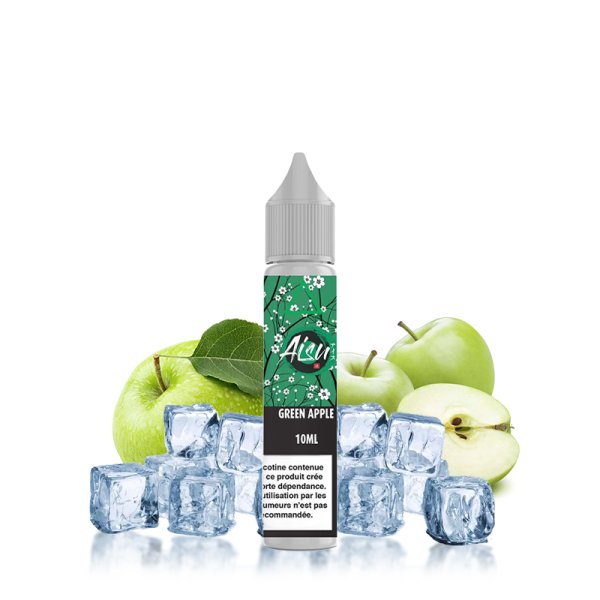 Green Apple Sels de nicotine 10ml - Aisu by Zap Juice