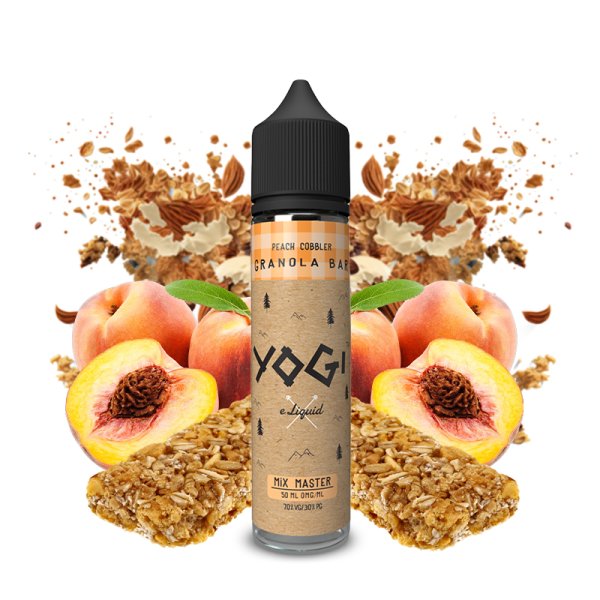 Peach Cobbler Granola bar 0mg 50ml - YOGI