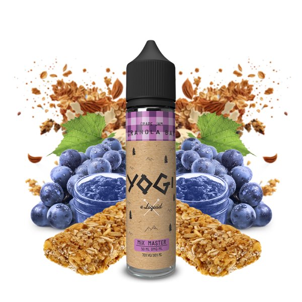 Grap Jam Granola bar 0mg 50ml - YOGI