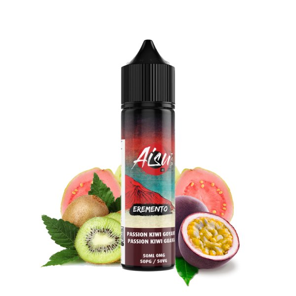 Passion Kiwi Goyave 0mg 50ml - Aisu Eremento