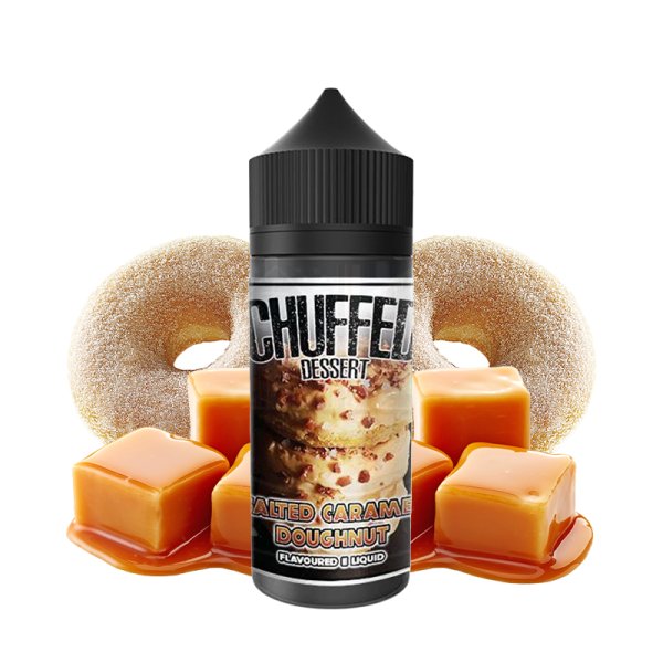 Salted Caramel Doughnut 0mg 100ml - Chuffed Dessert