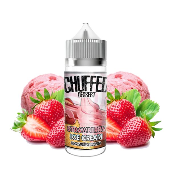 Strawberry Ice Cream 0mg 100ml - Chuffed Dessert