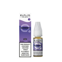 Blueberry Nic Salt 10ml - Elfliq by Elf Bar