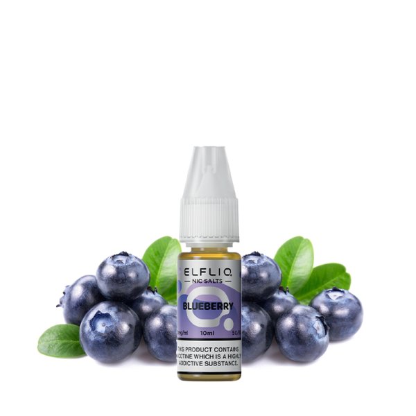 Blueberry Nic Salt 10ml - Elfliq by Elfbar