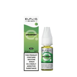 Spearmint Nic Salt 10ml - Elfliq by Elf Bar