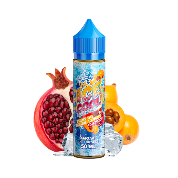 Fruit du soleil levant grenade 0mg 50ml - Ice Cool by Liquidarom