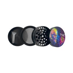 Grinder Skull en zinc 3 stages