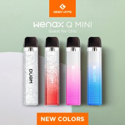 Kit Pod Wenax Q Mini New Colors 1000mAh - Geekvape