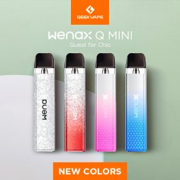 Pack Pod Wenax Q Mini New Colors 1000mAh - Geekvape