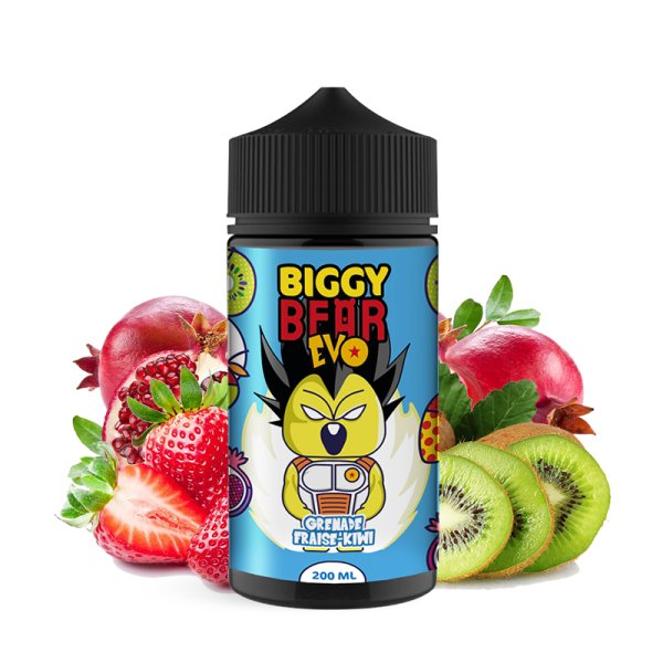 Grenade Fraise-Kiwi 0mg 200ml - Evo Biggy Bear