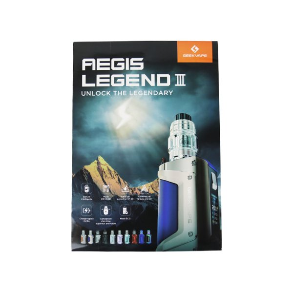 Poster Aegis Legend 3 (1pcs) - Geekvape