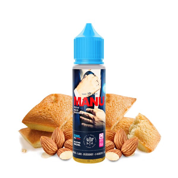 Manu V2 0mg 50ml (New Cap) - Vape Party by Swoke