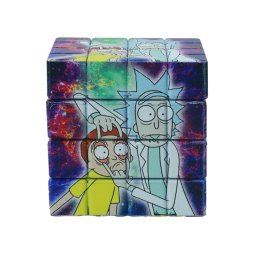 Cartoon Rubik's Cube Zinc Grinder 4 Levels