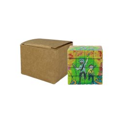 Cartoon Rubik's Cube Zinc Grinder 4 Levels