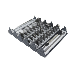 Jeu d'Outils de Précision Cylindrique (128pcs)