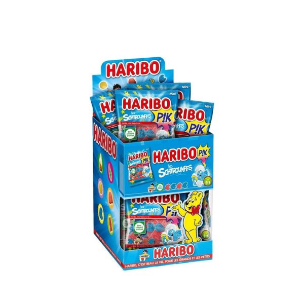 The Smurfs Pik Individual Sachets Pack (30pcs) - Haribo