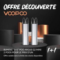 Pack Argus G2 Mini Pod 1200mAh - Voopoo