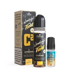 2 Citrons 0mg 50ml + 1 Booster Nicomax 20mg - Wonderful Tart by Le French Liquide