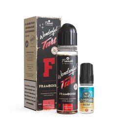 Framboise 0mg 50ml + 1 Booster Nicomax 20mg - Wonderful Tart by Le French Liquide