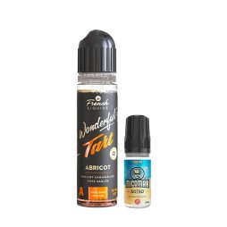 Abricot 0mg 50ml + 1 Booster Nicomax 20mg - Wonderful Tart by Le French Liquide