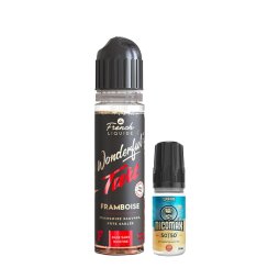 Framboise 0mg 50ml + 1 Booster Nicomax 20mg - Wonderful Tart by Le French Liquide