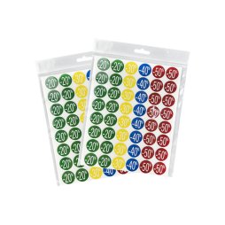 Colored Promotional Stickers (5pcs)