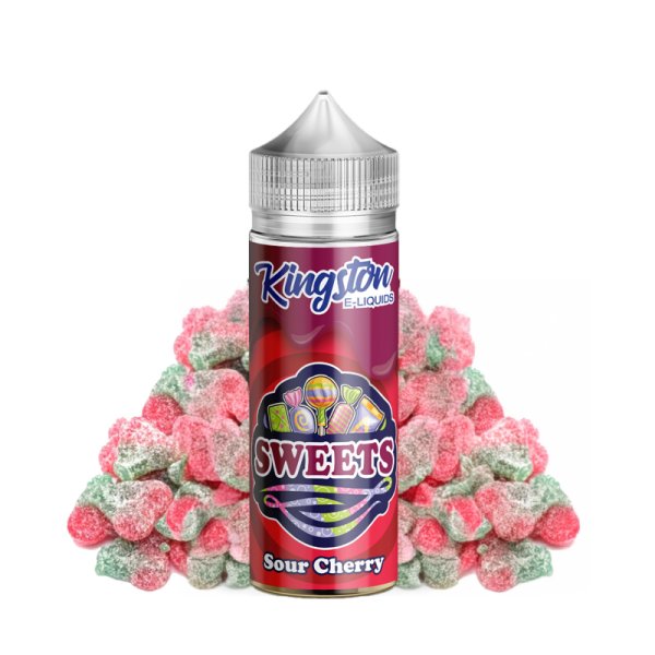 Sour Cherry 0mg 100ml - Sweets by Kingston