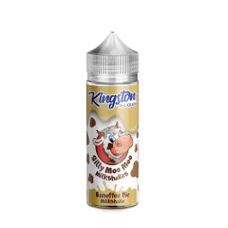 Banofee Pie 0mg 100ml - Silly Moo Moo by Kingston