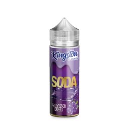 Grape Fizz 0mg 100ml - Soda by Kingston