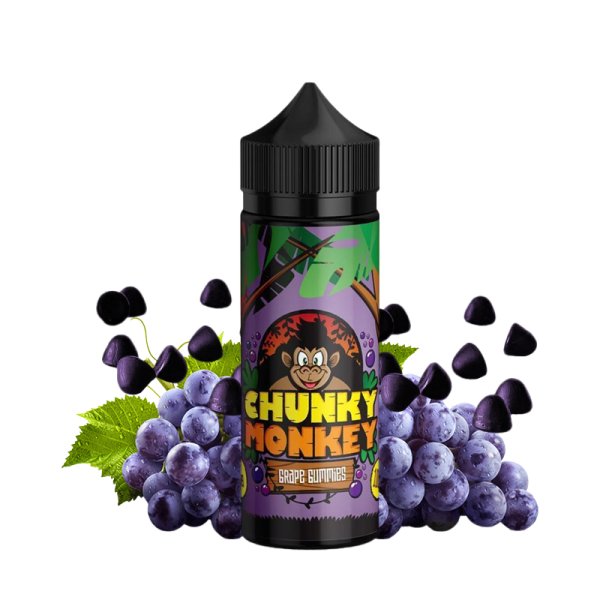 [Destockage] Grape Gummies 0mg 100ml - Chunky Monkey by Kingston