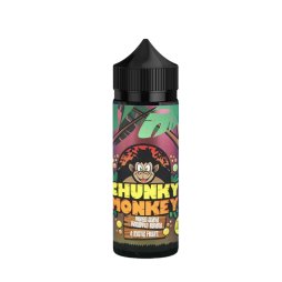 Mango Guava Pineapple Banana Exotic Fruit 0mg 100ml - Chunky Monkey by Kingston