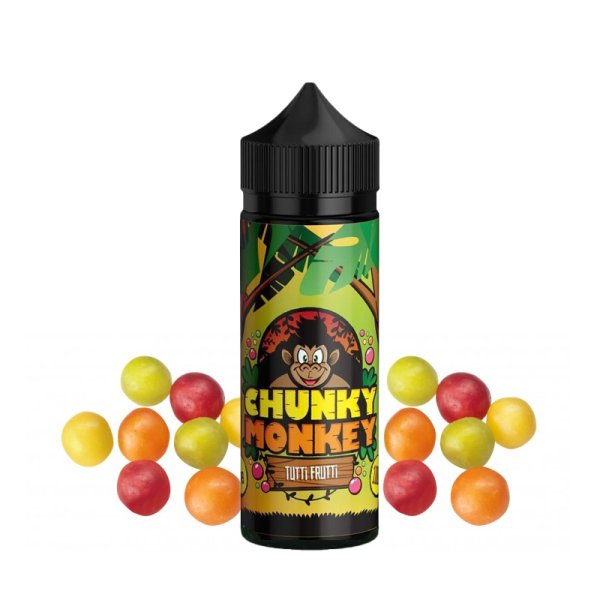 Tutti Frutti 0mg 100ml - Chunky Monkey by Kingston