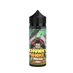 Pineapple Coconut & Vanilla 0mg 100ml - Chunky Monkey by Kingston