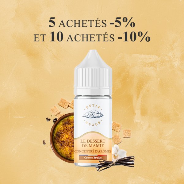 Concentrate Le Dessert de Mamie 30ml - Petit Nuage