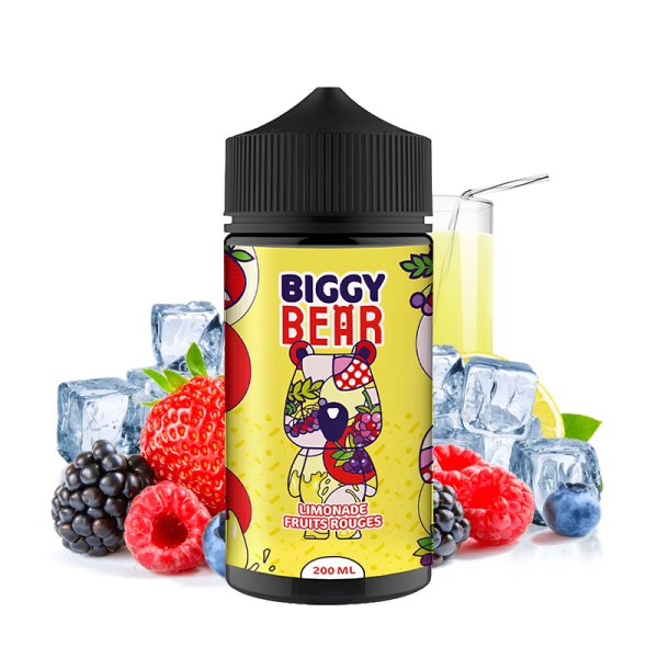 Limonade Fruits Rouges 0mg 200ml - Biggy Bear