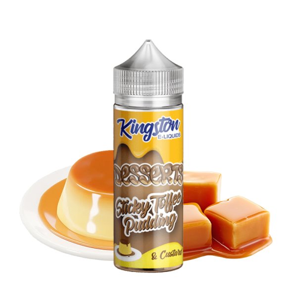 Sticky Toffee Pudding 0mg 100ml 30/70 - Desserts by Kingston