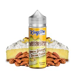 Lemon Drizzle & Pecan Pieces 0mg 100ml 30/70 - Desserts by Kingston